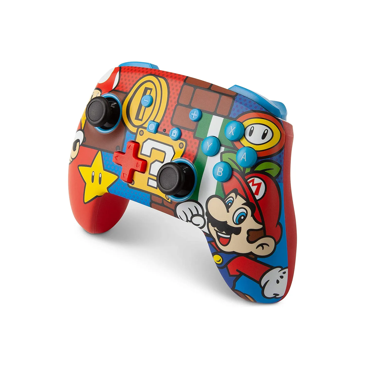 Control Nintendo Switch Inalámbrico PowerA Mario Pop